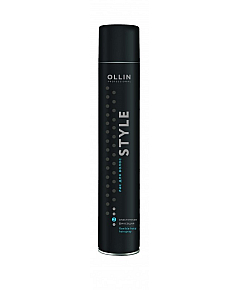 Ollin Style Flexible Hold Hairspray - Лак для волос эластичной фиксации, 400 мл